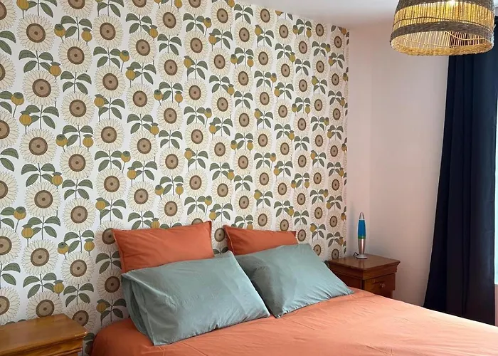 Apartamento Vinyle Club-rétro 70's-6 Pers-terrasse-wifi-parking *