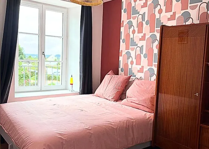 Vinyle Club-retro 70's-6 Pers-terrasse-wifi-parking *